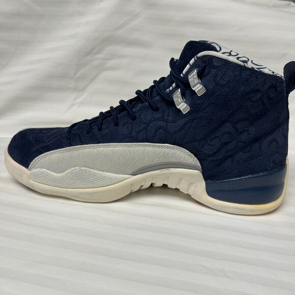 Men's Nike Air Jordan 12 International Flight Retro Blue BV8016-445 Size 11 - Picture 7 of 16